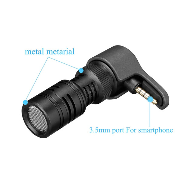 Направленный микрофон для смартфона Saramonic SmartMic +